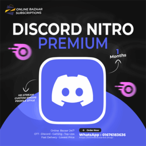Discord Nitro 1 Month Login