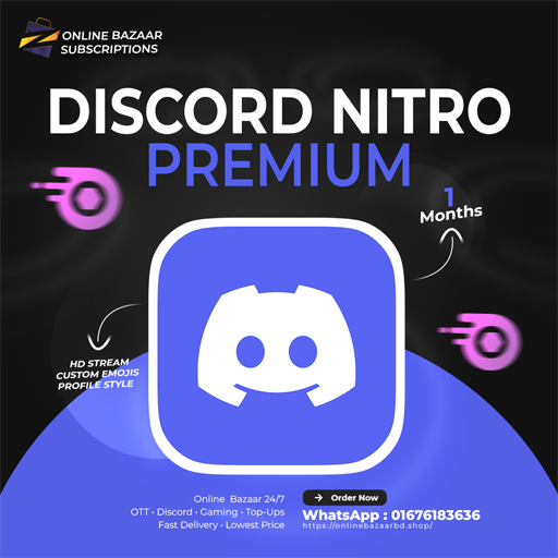 Discord Nitro 1 Month Login
