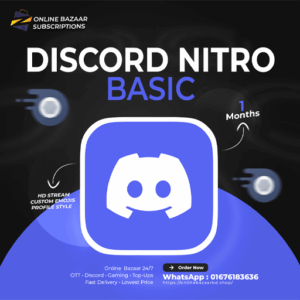 Discord Nitro Basic 1 Month